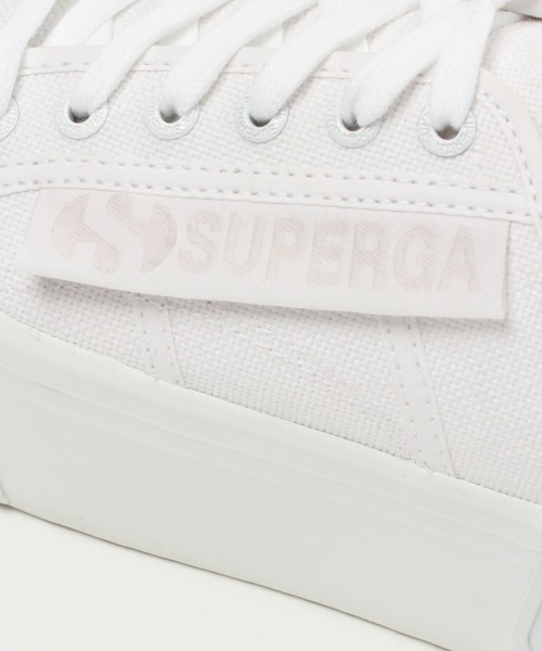 SUPERGA(スペルガ)の「SUPERGA/SUPERGA LOUD(レディース) 2945289(スニーカー・レディース・ホワイト/ブラック・SMALL/MEDIUM)」の12枚目の写真