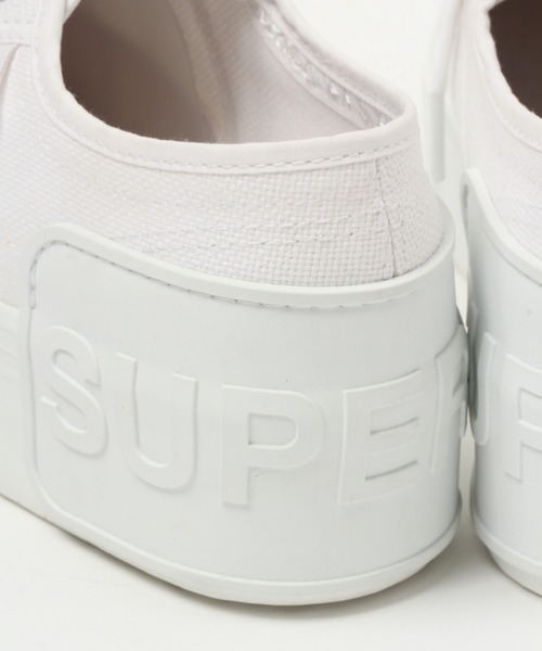 SUPERGA(スペルガ)の「SUPERGA/SUPERGA LOUD(レディース) 2945289(スニーカー・レディース・ホワイト/ブラック・SMALL/MEDIUM)」の13枚目の写真