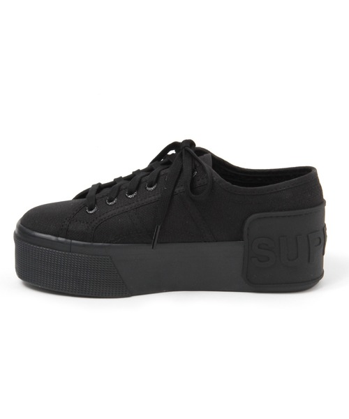 SUPERGA(スペルガ)の「SUPERGA/SUPERGA LOUD(レディース) 2945289(スニーカー・レディース・ホワイト/ブラック・SMALL/MEDIUM)」の5枚目の写真