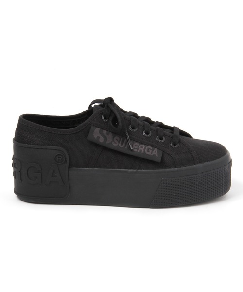 SUPERGA(スペルガ)の「SUPERGA/SUPERGA LOUD(レディース) 2945289(スニーカー・レディース・ホワイト/ブラック・SMALL/MEDIUM)」の4枚目の写真