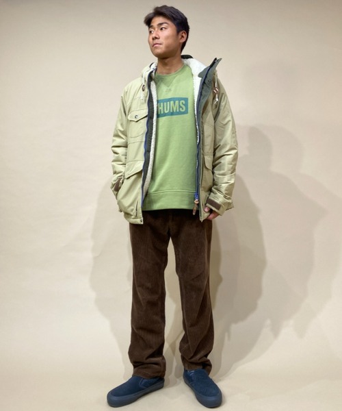 CHUMS(チャムス)の「【オンライン限定】CHUMS/チャムス ボアジャケット CH04-1275(マウンテンパーカー・メンズ・ブラック/ベージュ/カーキ/マルチ・M/L/XL)」の15枚目の写真