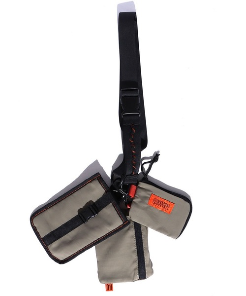 UNIVERSAL OVERALL(ユニバーサルオーバーオール)の「UNIVERSAL OVERALL/ユニバーサルオーバーオール マルチストラップバッグ ポーチ(ショルダーバッグ・メンズ・オレンジ/ブラック/ベージュ/カーキ/ネイビー・FREE)」の20枚目の写真