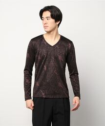 TORNADO MART | TORNADO MART∴ブライトクラッシュ千鳥長袖カットソー(Tシャツ/カットソー)