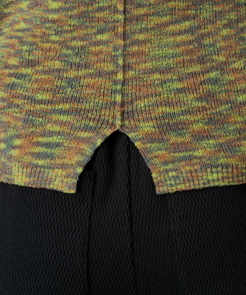 Kastane（カスタネ）の「ループヤーンカラーミックスニット（ニット/セーター・レディース・パープル/イエロー・FREE）」の17枚目の写真