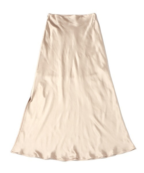 UGG（アグ）の「UGG@mos サテン ロングスカート / アグ サテン ロングスカート（スカート・レディース・ベージュ/ピンク/ブルー・M/L）」の12枚目の写真