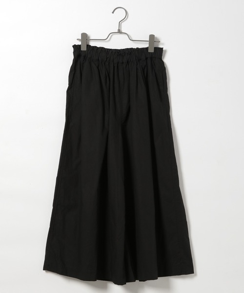 ichi（イチ）の「【ichi(イチ)】コットンガウチョパンツ（その他パンツ・レディース・ブラック/ベージュ/グリーン・FREE）」の2枚目の写真