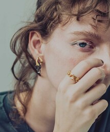 and cloud | Curb Chain Cutting Ring(リング)