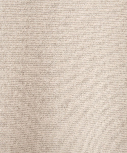 BEARDSLEY（ビアズリー）の「ニットフレアスカートとセットアップで着られる ボトルネックプルオーバー（ニット/セーター・レディース・ベージュ/グレー・FREE）」の12枚目の写真