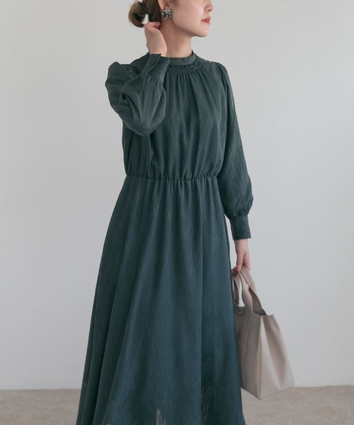 ロッソ のワンピース シアージャガードハイネックワンピース Ra16 26k008 を購入できます Urban Research Rosso シアージャガードハイネックワンピース