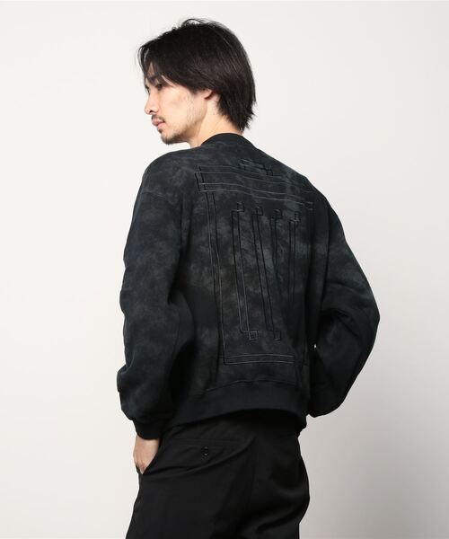 DEVA STATES（ディーヴァ ステイツ）の「BLEACH CREWNECK（スウェット・メンズ・グレー×ピンク/ブラック・M/L/XL/S）」の5枚目の写真