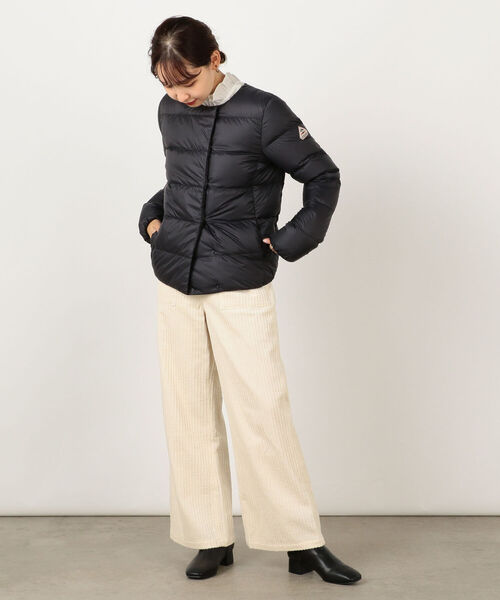 Pyrenex（ピレネックス）の「【PYRENEX/ピレネックス】CANNES ライトショートダウンジャケット（ダウンジャケット/コート・レディース・ネイビー/ブラック/ライトグレー・38）」の16枚目の写真