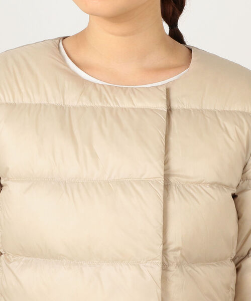 Pyrenex（ピレネックス）の「【PYRENEX/ピレネックス】CANNES ライトショートダウンジャケット（ダウンジャケット/コート・レディース・ネイビー/ブラック/ライトグレー・38）」の5枚目の写真