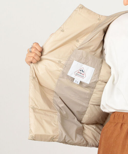 Pyrenex（ピレネックス）の「【PYRENEX/ピレネックス】CANNES ライトショートダウンジャケット（ダウンジャケット/コート・レディース・ネイビー/ブラック/ライトグレー・38）」の7枚目の写真