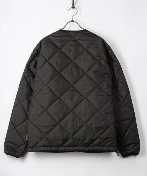 UNIVERSAL OVERALL(ユニバーサルオーバーオール)の「【UNIVERSAL OVERALL/ユニバーサルオーバーオール】ダイヤキルティングジャケット(ダウンジャケット/コート・メンズ・オリーブ/ブラック・L/XL/M)」の6枚目の写真