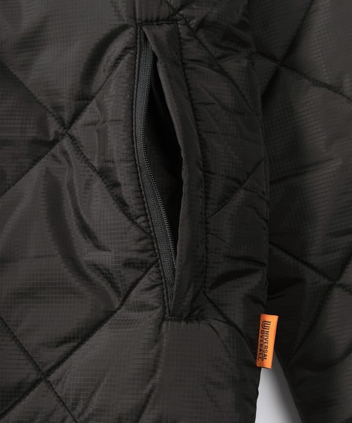 UNIVERSAL OVERALL(ユニバーサルオーバーオール)の「【UNIVERSAL OVERALL/ユニバーサルオーバーオール】ダイヤキルティングジャケット(ダウンジャケット/コート・メンズ・オリーブ/ブラック・L/XL/M)」の12枚目の写真