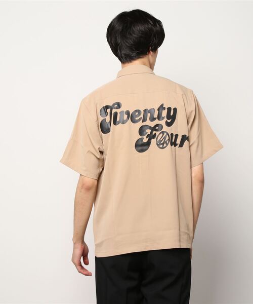 24karats(トゥウェンティーフォーカラッツ)の「EMB Logo Shirt(シャツ/ブラウス・メンズ・ブラウン/ブラック・MEDIUM/LARGE/SMALL/X-LARGE)」の11枚目の写真
