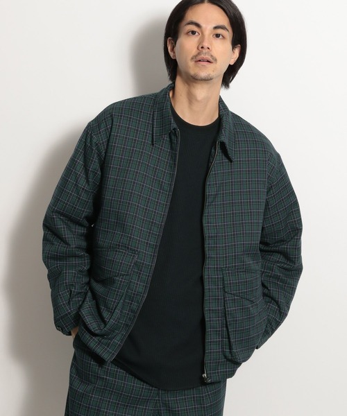 niko and...(ニコアンド)の「裏キルトチェックブルゾン(ブルゾン・メンズ・ブラウン/グレー/グリーン・MEDIUM/LARGE)」の20枚目の写真