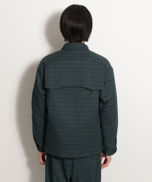 niko and...(ニコアンド)の「裏キルトチェックブルゾン(ブルゾン・メンズ・ブラウン/グレー/グリーン・MEDIUM/LARGE)」の11枚目の写真