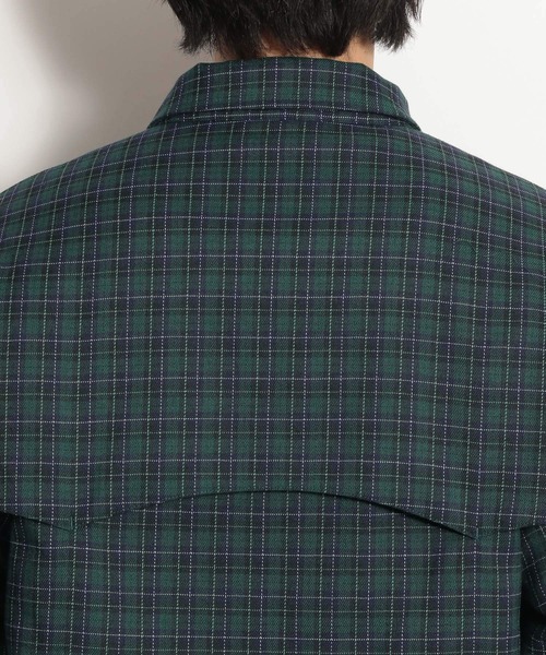 niko and...(ニコアンド)の「裏キルトチェックブルゾン(ブルゾン・メンズ・ブラウン/グレー/グリーン・MEDIUM/LARGE)」の12枚目の写真