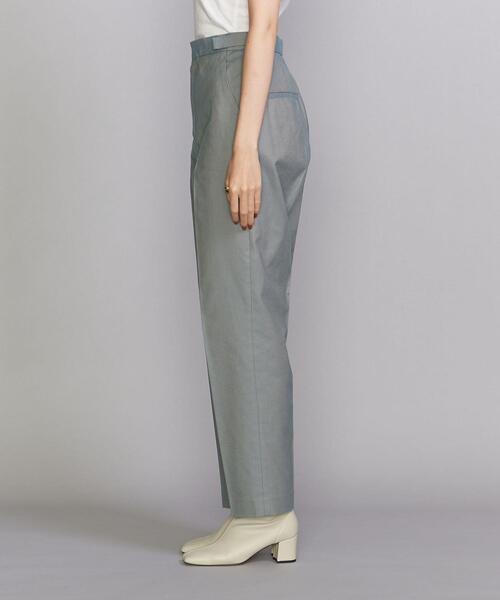 BEAUTY&YOUTH UNITED ARROWS（ビューティーアンドユースユナイテッドアローズ）の「BY アジャスト スリム テーパードパンツ -ウォッシャブル-（その他パンツ・レディース・オフホワイト/ライム/ライトピンク・S/M）」の5枚目の写真