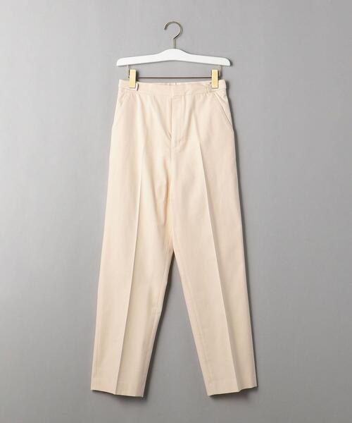 BEAUTY&YOUTH UNITED ARROWS（ビューティーアンドユースユナイテッドアローズ）の「BY アジャスト スリム テーパードパンツ -ウォッシャブル-（その他パンツ・レディース・オフホワイト/ライム/ライトピンク・S/M）」の18枚目の写真
