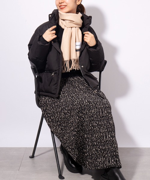 セール】【SETUP7】オーガニックカシミヤミックスマフラー 無地