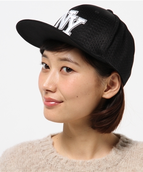 WEGO（ウィゴー）の「WEGO/メッシュベースボールキャップ（キャップ・メンズ・ホワイト/ブラック/グレー・FREE）」の4枚目の写真