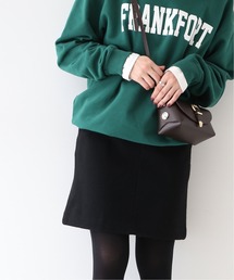 フロントボタンミニスカート◆
