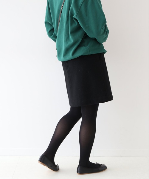 SLOBE IENA(スローブイエナ)の「フロントボタンミニスカート◆(スカート・レディース・ブラック/グリーン/ブラック系その他・38/36)」の8枚目の写真