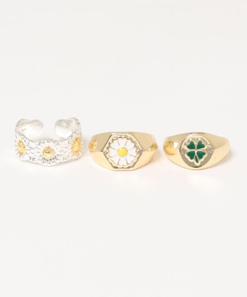 Burner（バーナー）の「【OKUOKU　0909】デザインリング　３点セット　フリーサイズ（リング・レディース・ゴールド系1/ゴールド系2/その他3/その他4/その他10/その他7/その他9/その他6/その他8/その他5/その他11/その他12/その他20/その他21/その他22/その他23/その他24/その他25/その他26/その他13/その他14/その他15/その他16/その他17/その他18/その他19/その他27・FREE）」の12枚目の写真