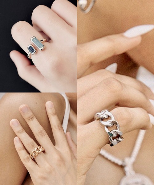 Burner（バーナー）の「【OKUOKU　0909】デザインリング　３点セット　フリーサイズ（リング・レディース・ゴールド系1/ゴールド系2/その他3/その他4/その他10/その他7/その他9/その他6/その他8/その他5/その他11/その他12/その他20/その他21/その他22/その他23/その他24/その他25/その他26/その他13/その他14/その他15/その他16/その他17/その他18/その他19/その他27・FREE）」の9枚目の写真