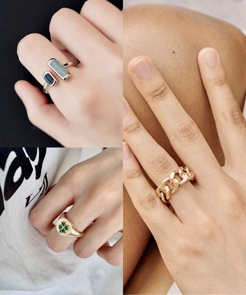 Burner（バーナー）の「【OKUOKU　0909】デザインリング　３点セット　フリーサイズ（リング・レディース・ゴールド系1/ゴールド系2/その他3/その他4/その他10/その他7/その他9/その他6/その他8/その他5/その他11/その他12/その他20/その他21/その他22/その他23/その他24/その他25/その他26/その他13/その他14/その他15/その他16/その他17/その他18/その他19/その他27・FREE）」の10枚目の写真