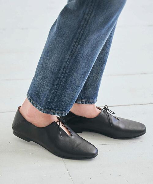 coen（コーエン）の「レースフラットシューズ（スリッポン・レディース・ブラック/オフホワイト・SMALL/MEDIUM/LARGE/X-LARGE）」の10枚目の写真