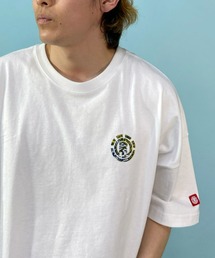 ELEMENT/エレメント ビッグシルエット バックプリントTシャツ BC021-222