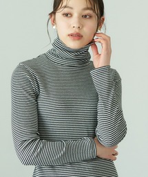 リブタートルネックカットソー＊