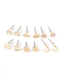 6SETプチアソートピアス