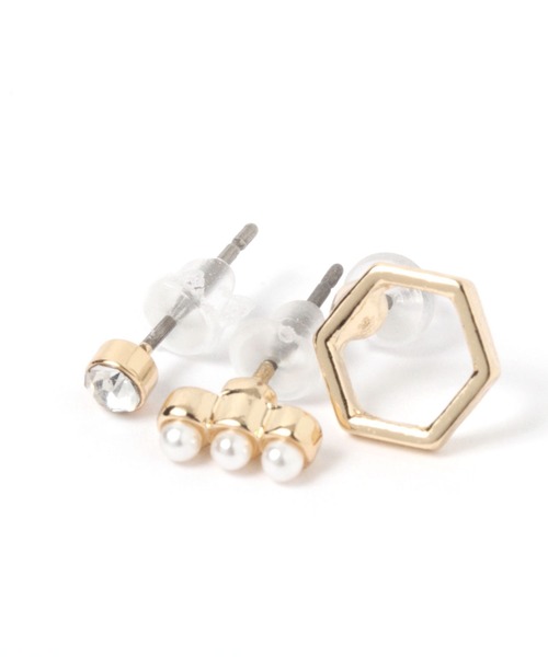 studio CLIP(スタディオクリップ)の「6SETプチアソートピアス(ピアス(両耳用)・レディース・その他1/その他2/その他3・FREE)」の6枚目の写真