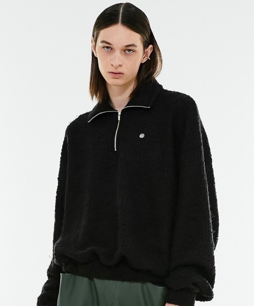 【ANOTHERYOUTH/アナザーユース】wool zip-up mtm/ウール ジップアップ エムティーエム スウェット