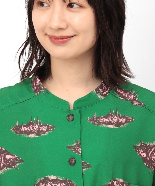 チチカカ（チチカカ）の「【ユニセックス】アソートビッグシャツ（シャツ/ブラウス・レディース・ブラック/ブラウン/グリーン・FREE）」の16枚目の写真