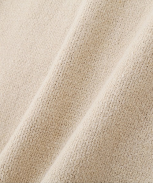 FREE'S MART（フリーズマート）の「◆深Ｖネックチュニックニットベスト（ニット/セーター・レディース・ベージュ/ホワイト/ブラック・FREE）」の9枚目の写真