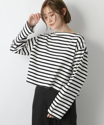 ボーダールーズTシャツ_長袖 265927
