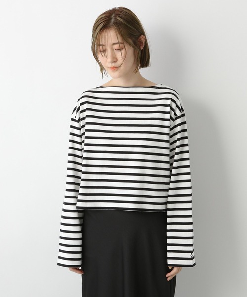 ボーダールーズTシャツ_長袖265927