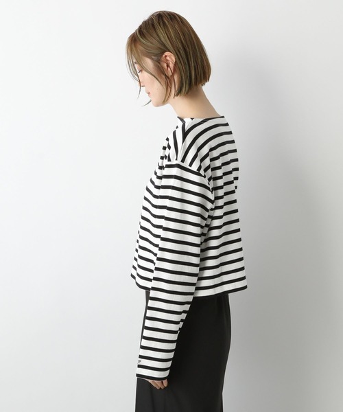 ボーダールーズTシャツ_長袖265927