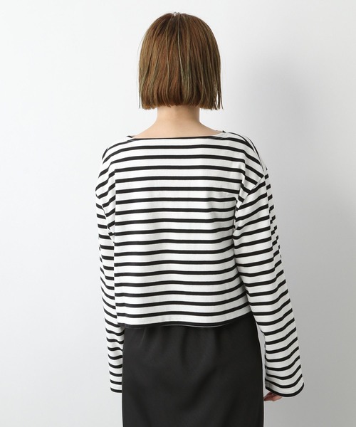 ボーダールーズTシャツ_長袖265927