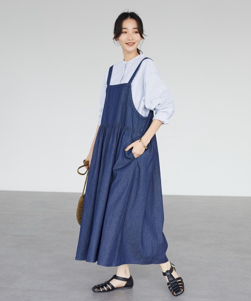 セール デニムキャミワンピース ワンピース Craft Standard Boutique クラフトスタンダードブティック のファッション通販 Zozotown