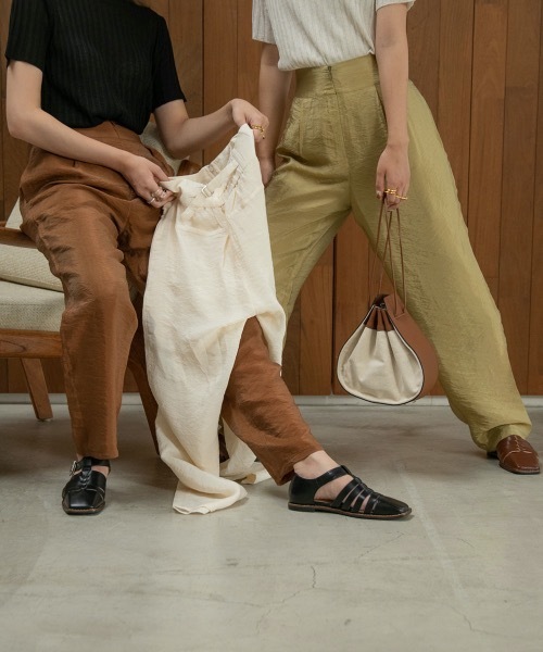 Amiur（エミレ）の「stitch gurkha sandal（サンダル・レディース・ブラウン/ブラック・S/M/L）」の9枚目の写真