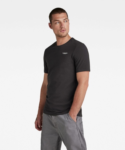 送料込★G-Star★半袖Tシャツ Slim Base Tシャツ Slim Base T-Shirt | ホワイト | G-STAR® JP
