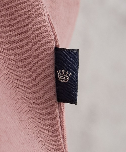 Petit Honfleur(プチオンフルール)の「ロゴ長袖Tシャツ(Tシャツ/カットソー・レディース・ピンク/アイボリー/チャコール・M/L)」の12枚目の写真