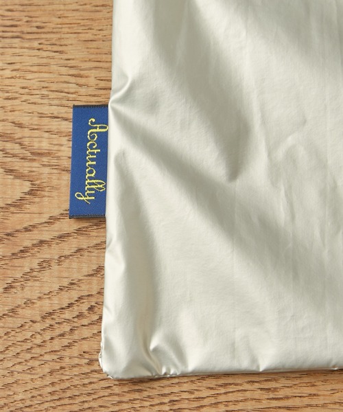 Actually（アクチュアリー）の「メタリック B4バッグ / エコバッグ サブバッグ（エコバッグ/サブバッグ・レディース・ゴールド・フリー）」の7枚目の写真