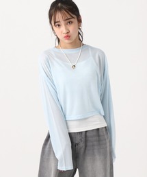 ☆セットアイテム☆シアーTシャツ＆キャミソール